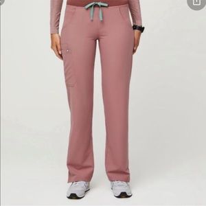 Figs mineral mauve kade small pants, NWT